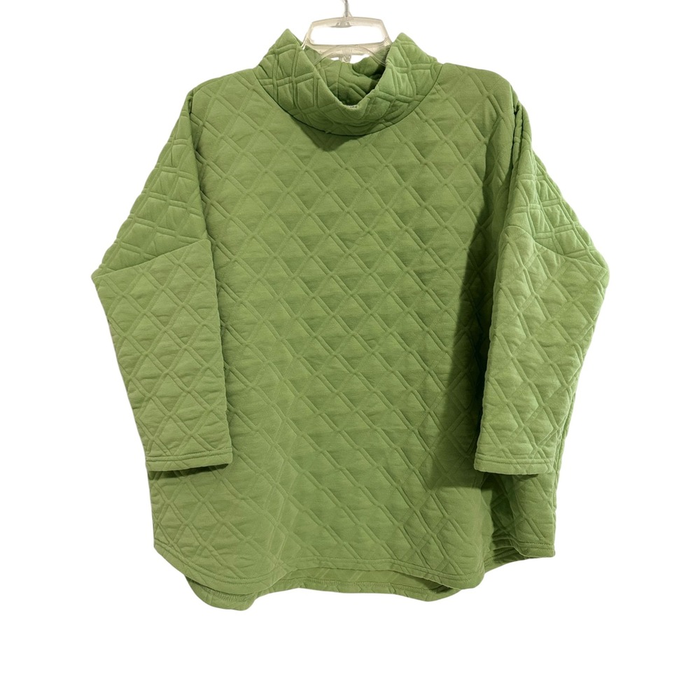 Tuckernuck Green Quilted Pullover
